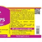 Cordyceps 10/30/1 Ciuperca Tibetana Forte- 120 capsule - Herbagetica - imagine 3