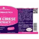 Cozi de Cirese Extract - 60 capsule - Herbagetica - imagine 3