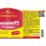 Curcumin95 C3 Complex- 30 capsule - Herbagetica - imagine 3