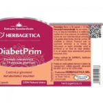 DiabetPrim - 30 capsule - Herbagetica - imagine 3