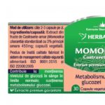 Momordica Extract Castravete-Amar - 30 capsule - Herbagetica - imagine 2