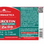 Quercetin Imuno Suport - 30 capsule - Herbagetica - imagine 3