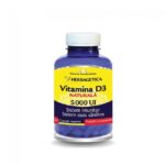 Vitamina D3 Naturală 5000 UI - 120 capsule - Herbagetica