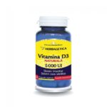 Vitamina D3 Naturală 5000 UI - 60 capsule - Herbagetica