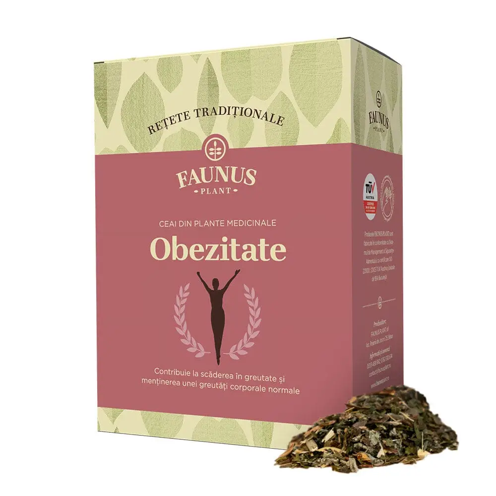 Poza0-CeaiObezitate180gdelaFaunusPlantCompozitieCeai Rețete Tradiționale - Ceai Obezitate - 180 g - Faunus - imagine 1
