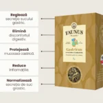 Gastricus  - Ceai Stomac Sanatos - 90 g - Faunus - imagine 4