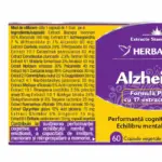 Alzheimed - 60 capsule - Herbagetica - imagine 2