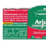 Arjuna Cardio Forte - 30 capsule - Herbagetica - imagine 2