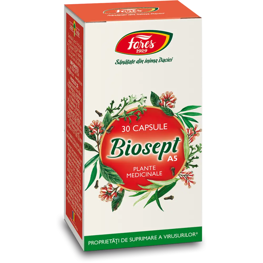 Biosept - A5 - 30 capsule - Fares