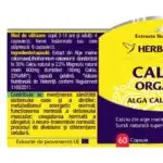 Calciu Organic - 60 capsule - Herbagetica - imagine 2