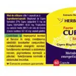 Cupru Forte - 60 capsule - Herbagetica - imagine 2
