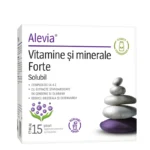 Cutie Vitamine Si Minerale Solubil 15pl R Alevia
