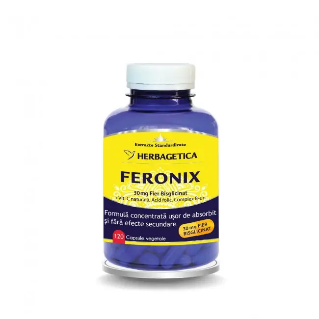 feronix-120cps-min Feronix - 120 capsule - Herbagetica - imagine 1
