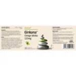 Ginkana Ginkgo Biloba 120mg 30cps Alevia