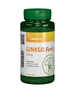 Ginkgo Biloba 120 Mg Cu Absorbtie Indelungata 60 Capsule