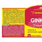 Ginkgo + Curcumin 95 - 60 capsule - Herbagetica - imagine 2
