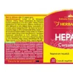 Hepato Curcumin95 - 30 capsule - Herbagetica - imagine 2