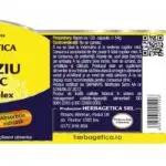 Magneziu Organic - 120 capsule - Herbagetica - imagine 3