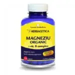 Magneziu Organic - 120 capsule - Herbagetica