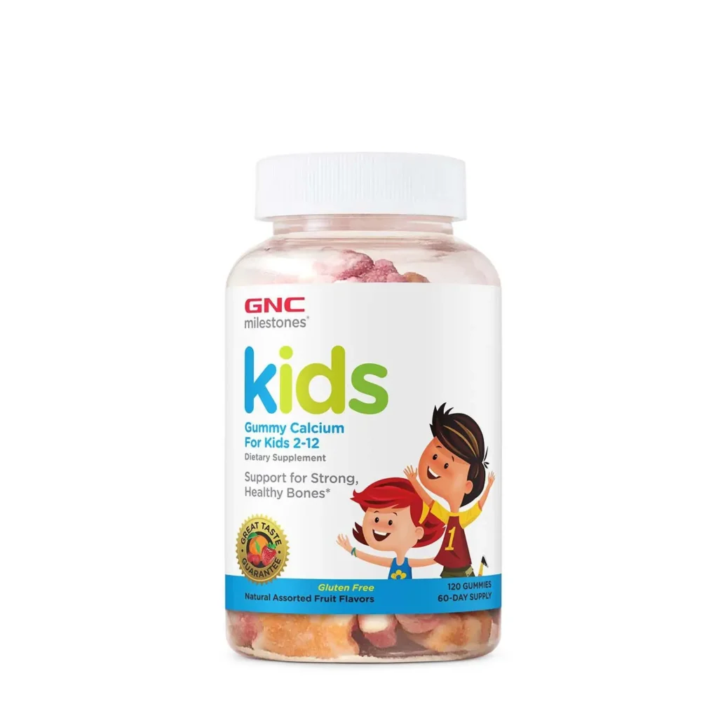 Netavit571102 Gnc Kids Gummy Calcium Bottle 1