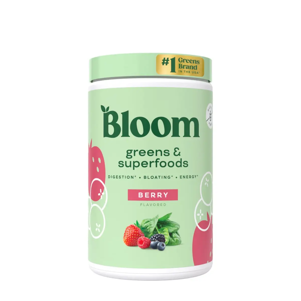Netavit605001 Bloom Greens Berry Front Netavit605001 Bloom Greens Berry Front