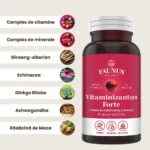 Vitaminizantus Forte - 90 capsule - Faunus - imagine 3
