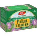 Pufuliță cu flori mici, iarba, ceai la plic - Fares