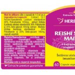 Reishi Shiitake Maitake - 60 capsule - Herbagetica - imagine 2