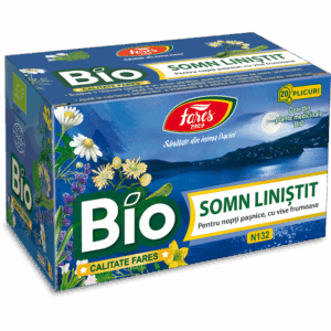 Somn Linistit Bio N132 Ceai La Plic