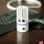 Lampă UVC germicidă portabilă cu ozon KMK-A4-Neagră - imagine 2