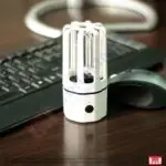 Lampă UVC germicidă portabilă cu ozon KMK-A4-Neagră - imagine 2