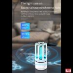 Lampă UVC germicidă portabilă cu ozon KMK-A4-Neagră - imagine 18