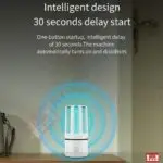 Lampă UVC germicidă portabilă cu ozon KMK-A4-Neagră - imagine 14