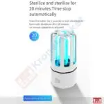 Lampă UVC germicidă portabilă cu ozon KMK-A4-Neagră - imagine 7