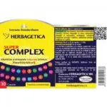 Super Complex - 30 capsule - Herbagetica - imagine 3