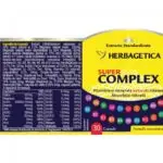 Super Complex - 30 capsule - Herbagetica - imagine 2
