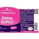Detox Suplu - 60 capsule - Herbagetica - imagine 3
