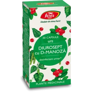 U72 Diurosept Cu D Manoza 30 Capsule