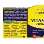 Vitamina C Organică - 30 capsule - Herbagetica - imagine 2