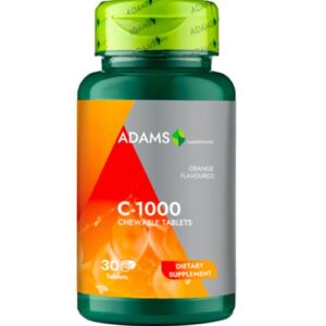 Vitamina C 1000 30tab Masticabile Adams