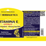 Vitamina E Naturală - 60 capsule - Herbagetica - imagine 3