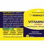 Vitamina E Naturală - 60 capsule - Herbagetica - imagine 2