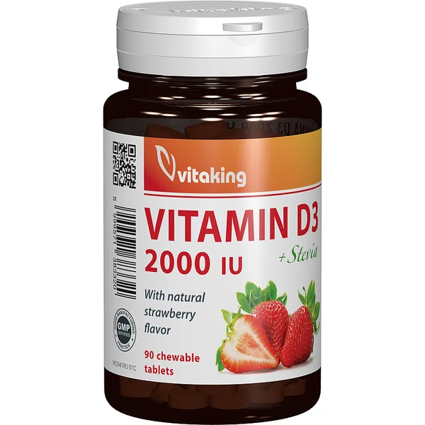Vitamina D3 2000 UI 90 capsule Vitaking