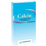 Calciu Vitamina D3 Vitamina C 24 Cps8397125
