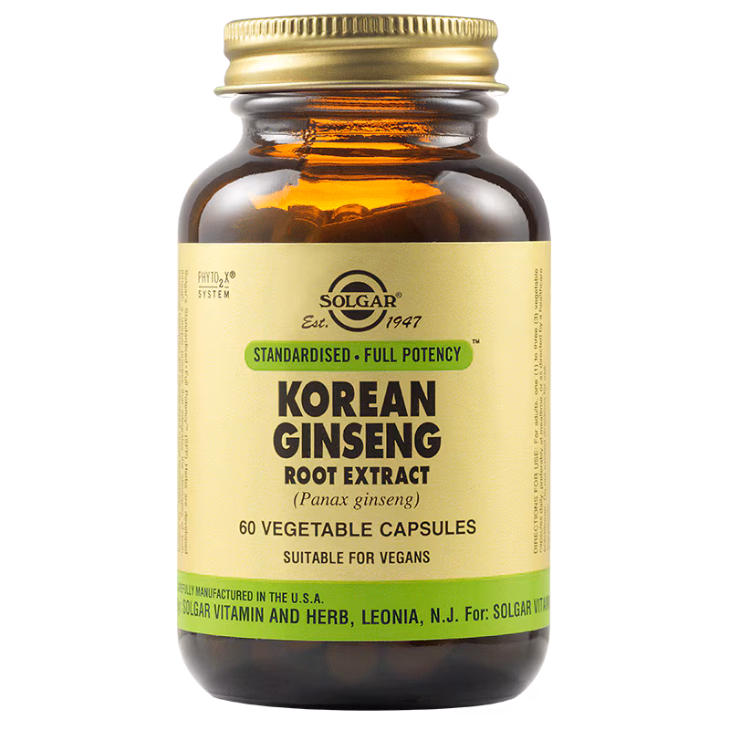 Korean Ginseng Root Extract Capsule Vegetale Korean Ginseng Root Extract Capsule Vegetale